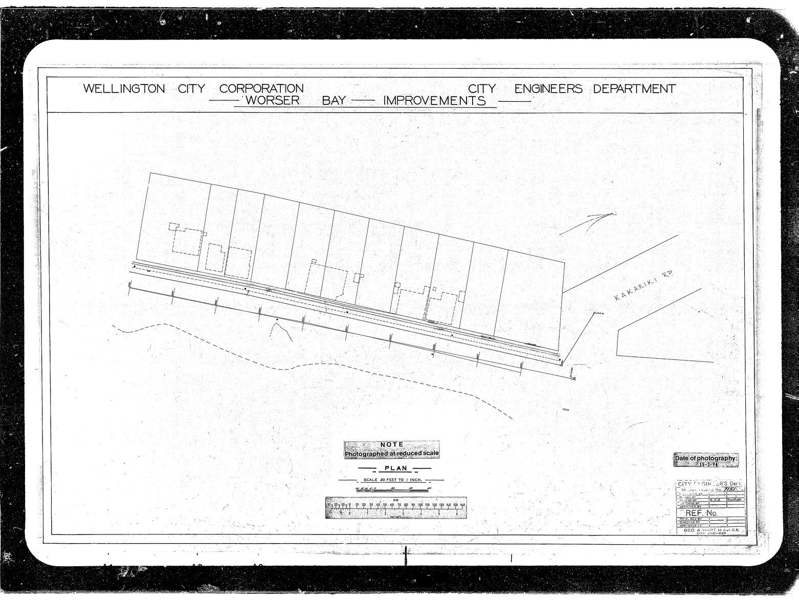 Worser Bay Improvements, Drawing 7