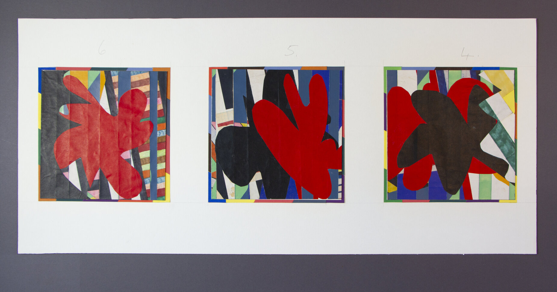 Gordon Crook's designs for Michael Fowler Centre wall-hangings