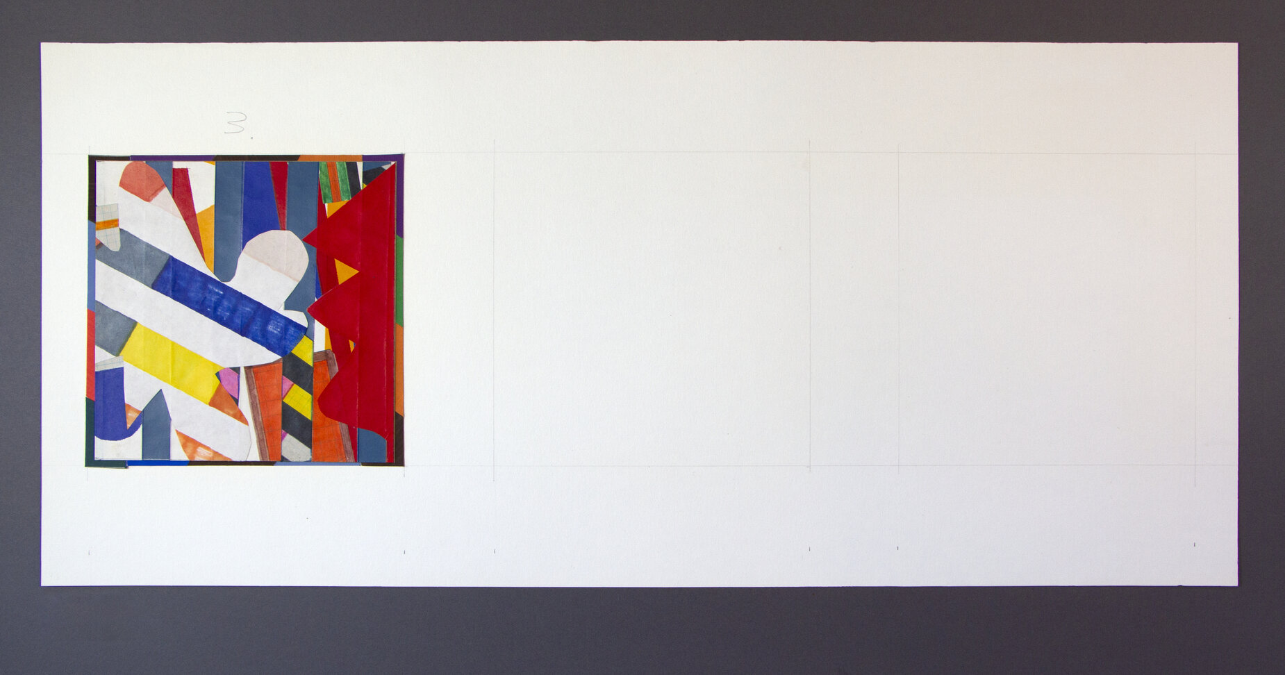 Gordon Crook's designs for Michael Fowler Centre wall-hangings