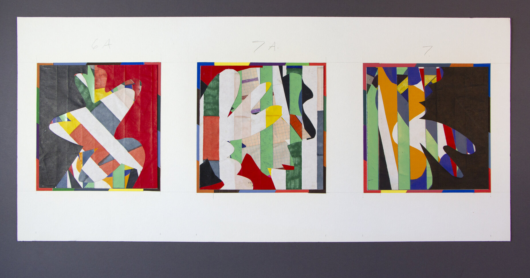 Gordon Crook's designs for Michael Fowler Centre wall-hangings