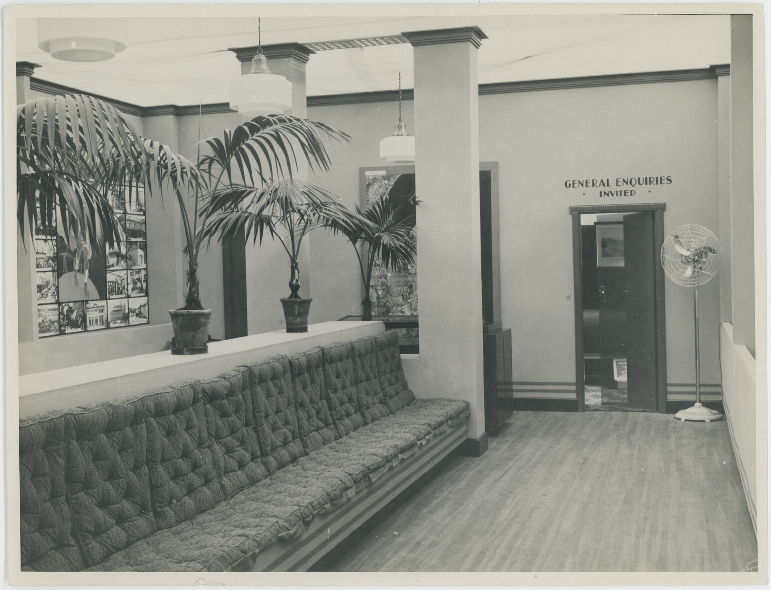 Internal view, Electricity House Cuba Street.