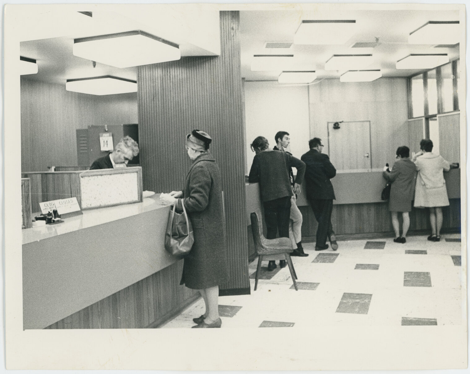 Foyer, possibly Electricity House Cuba Street