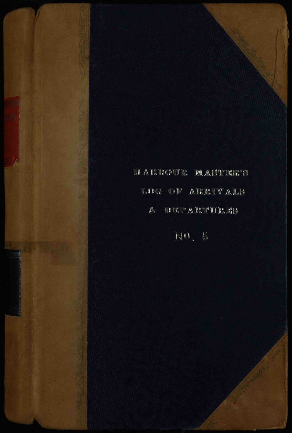 Harbour Masters Log of Arrivals and Departures, Volume 5