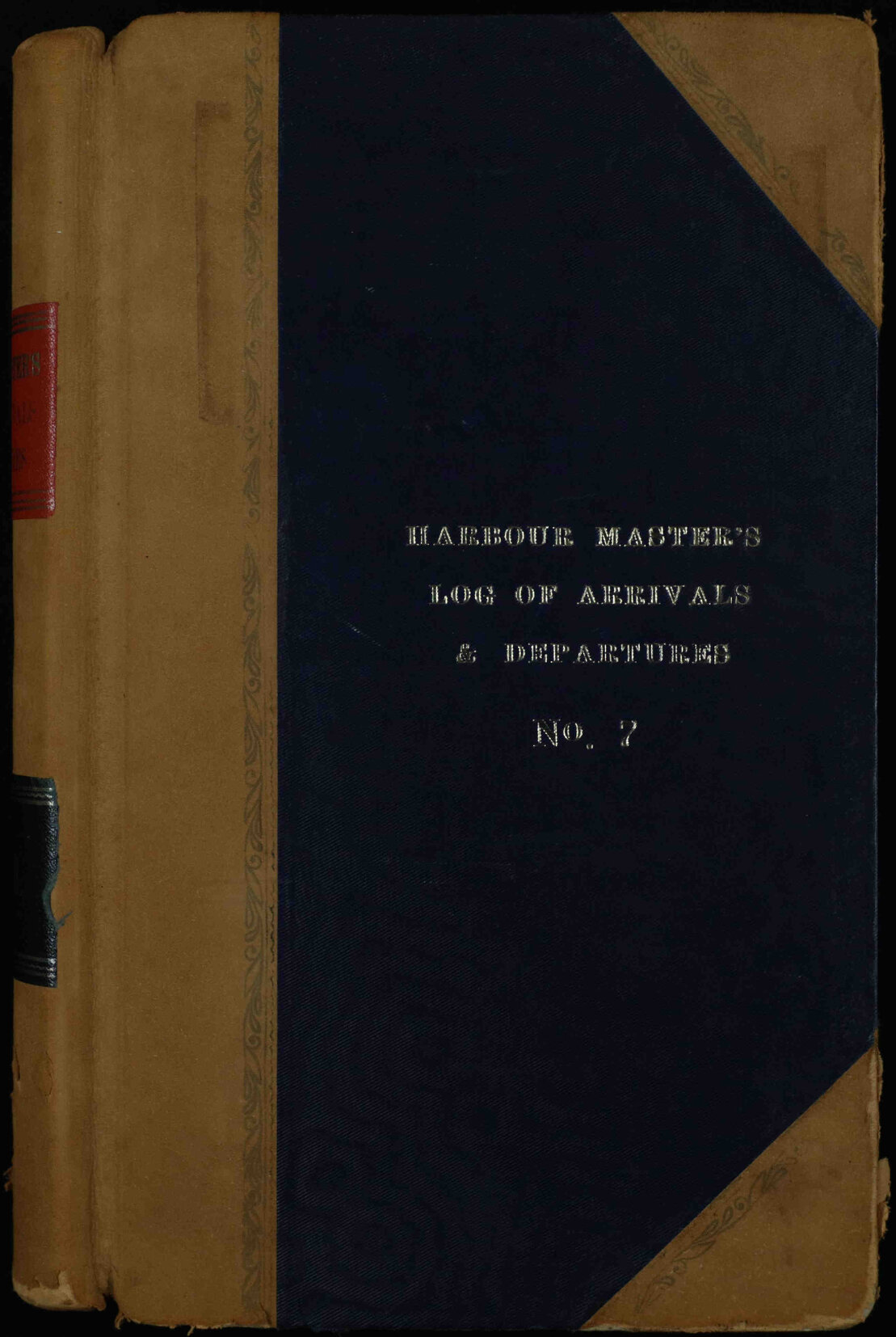 Harbour Masters Log of Arrivals and Departures, Volume 7