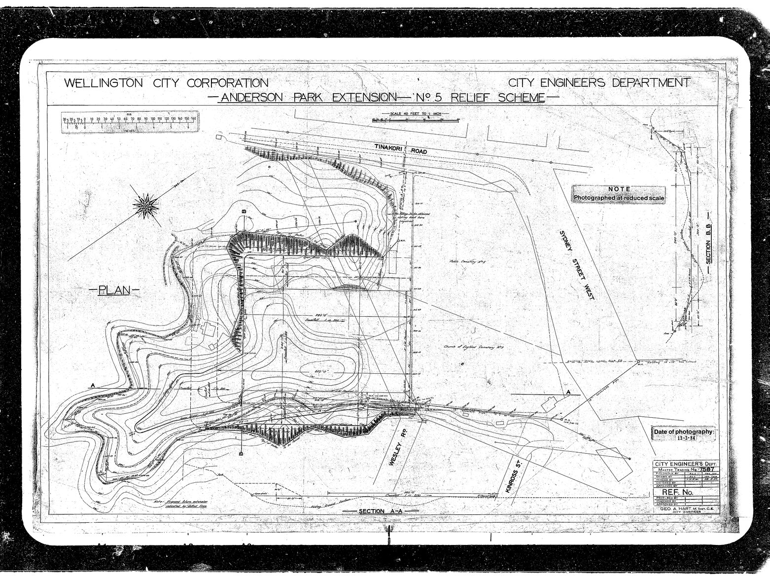 Proposed amendment for extension of Anderson Park