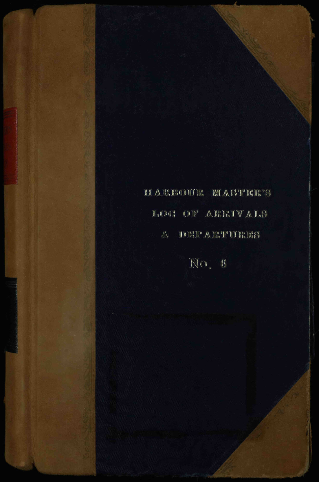 Harbour Masters Log of Arrivals and Departures, Volume 6
