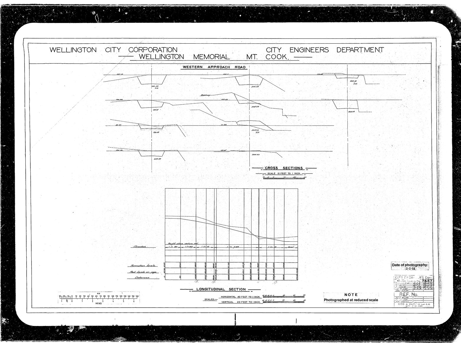 Wellington War Memorial, Mount Cook, Western approach