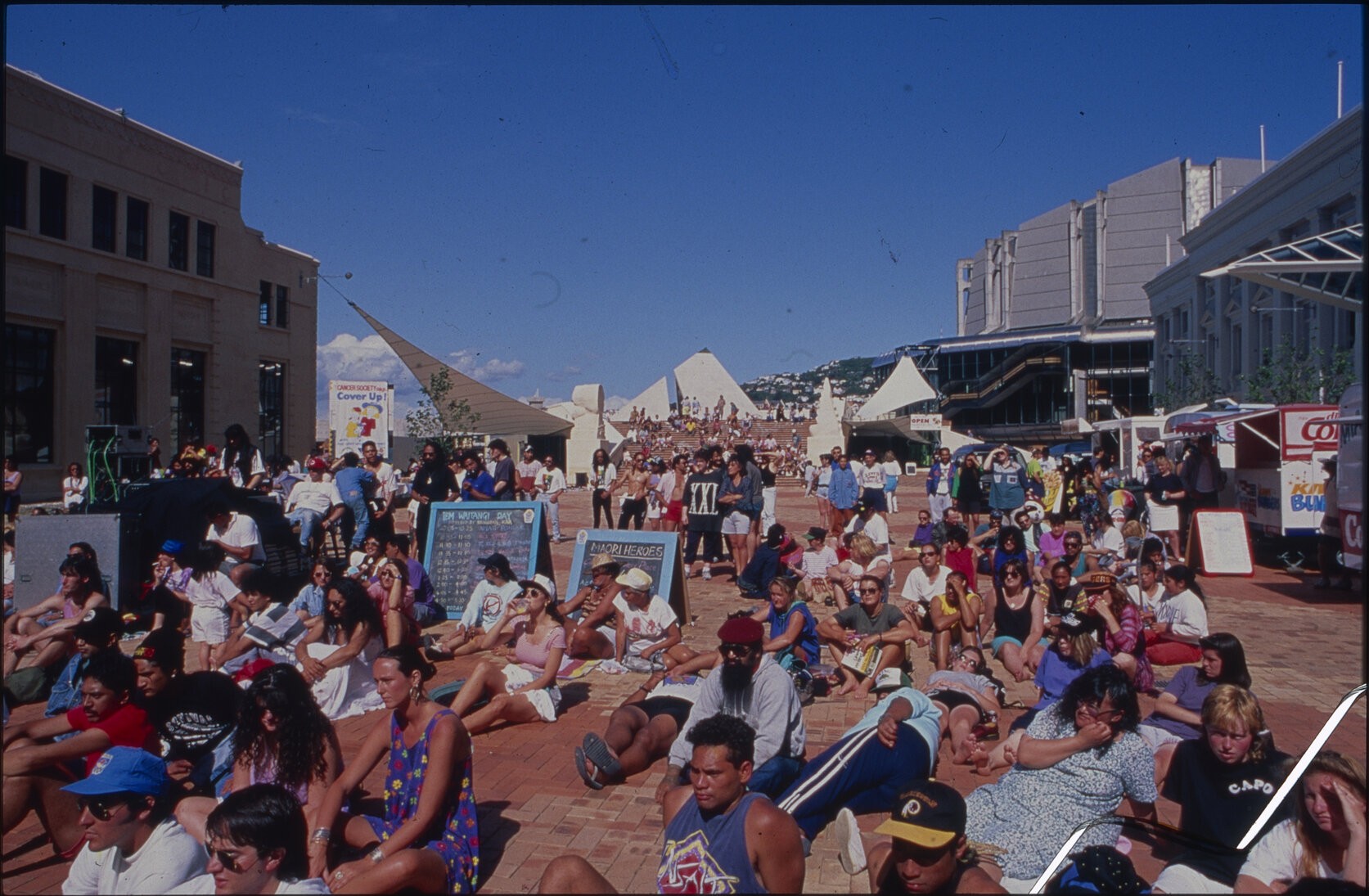 Dragon Boat Festival, crowd gathered in Civic Square