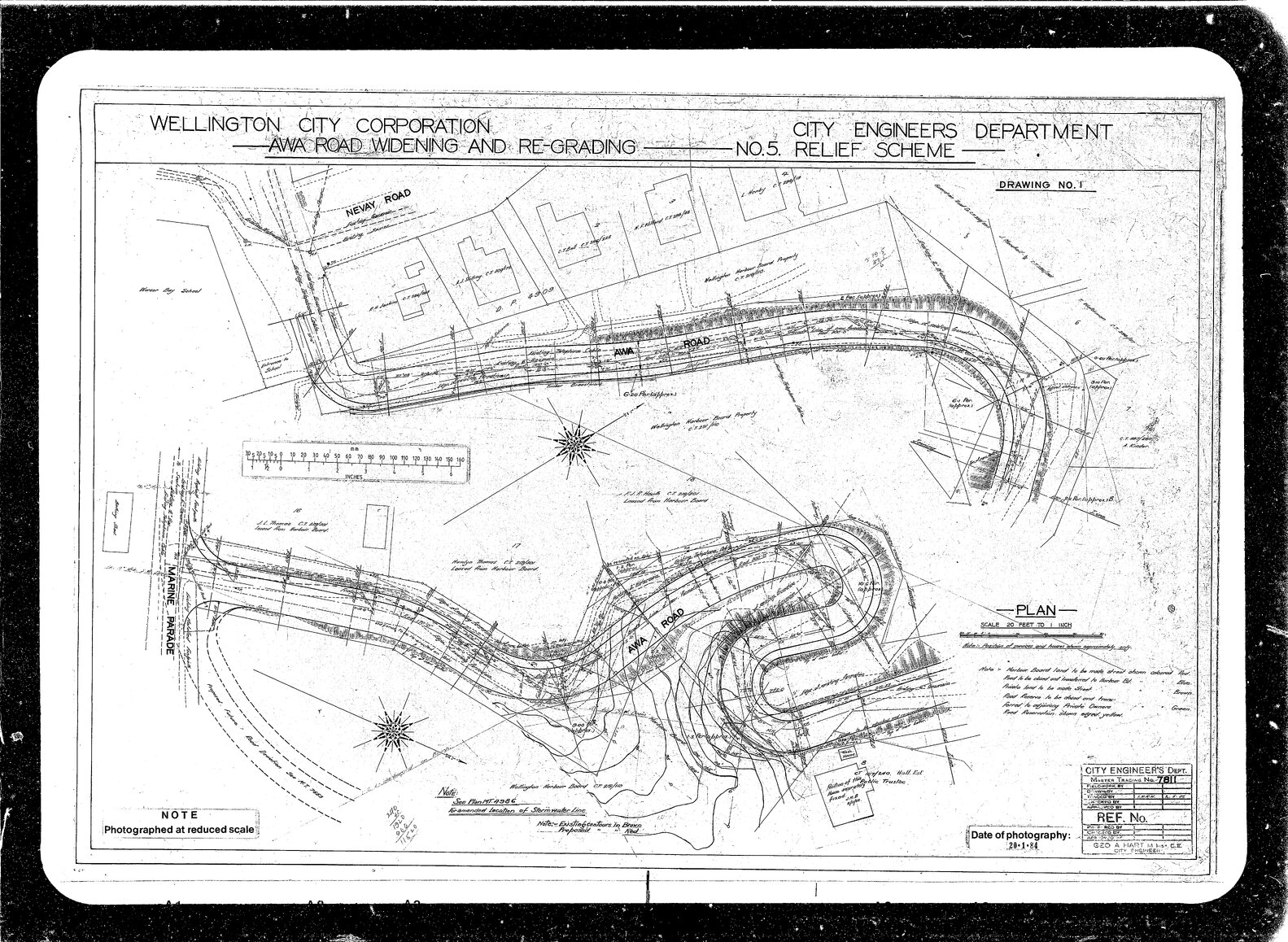 Widening and regrading of Awa Road