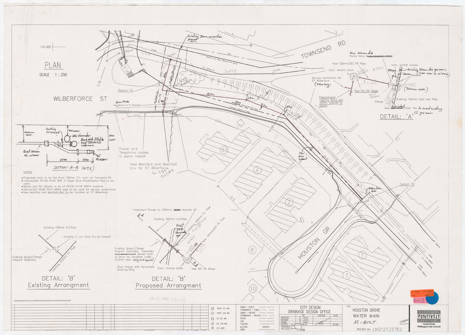 Houston Grove Water Main