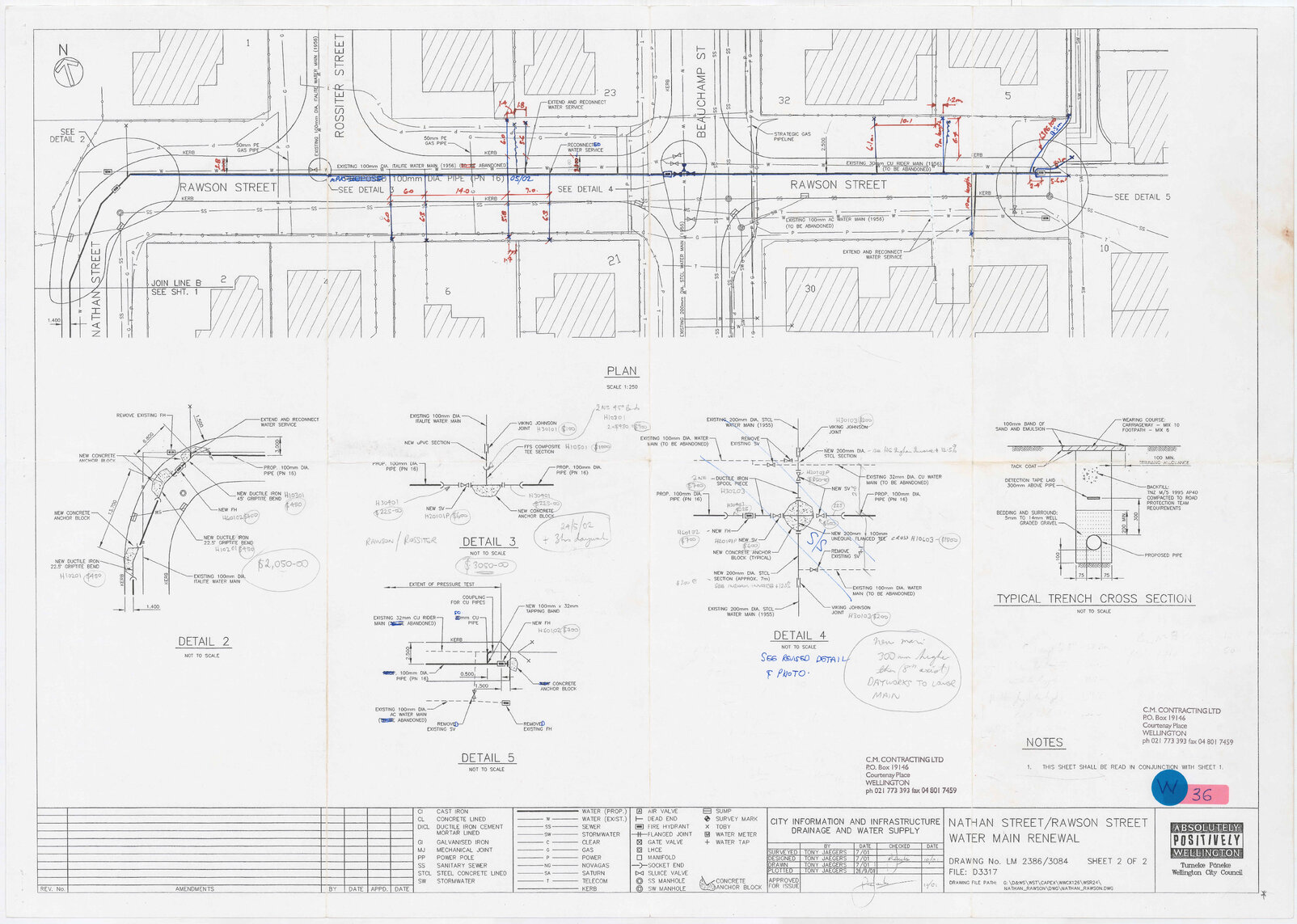 Nathan Street and Rawson Street Water Main Renewal