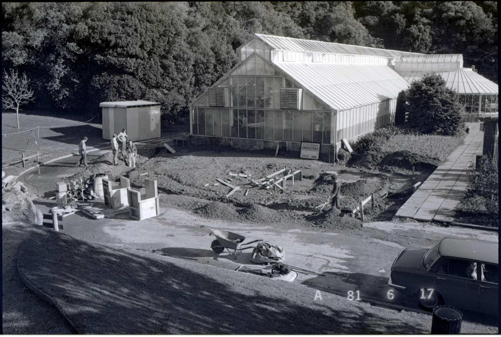 Botanic Gardens, new tea room area