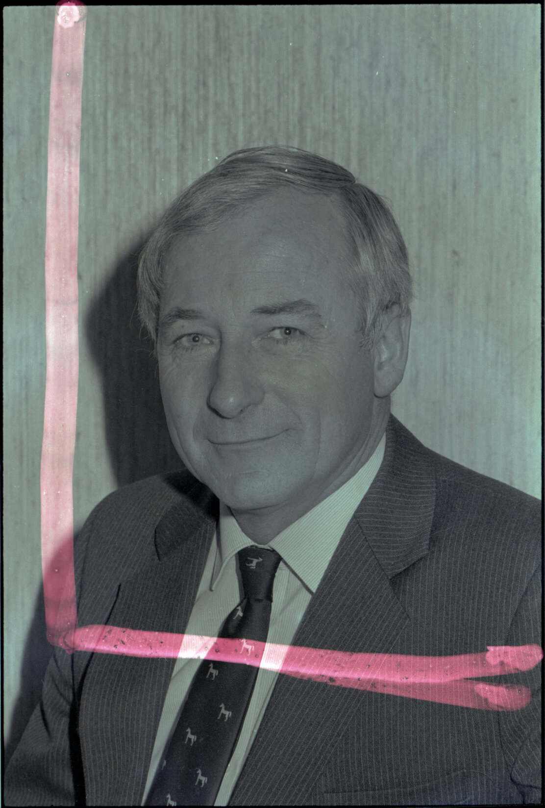Portrait of Mayor, Sir Michael Fowler