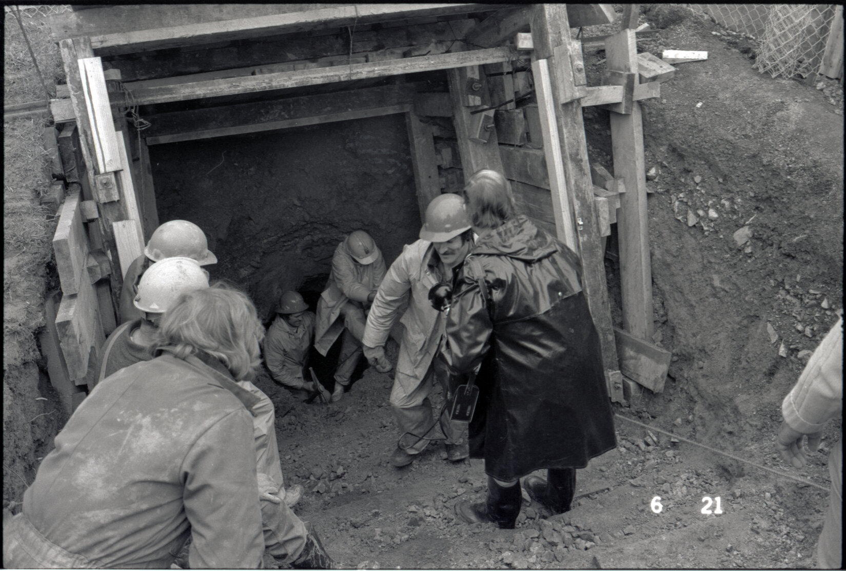 Broderick Road, tunnel, break through