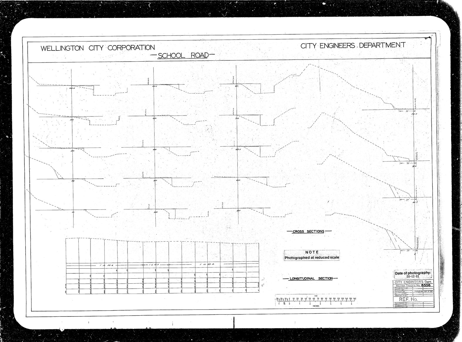 School Road, Cross Sections