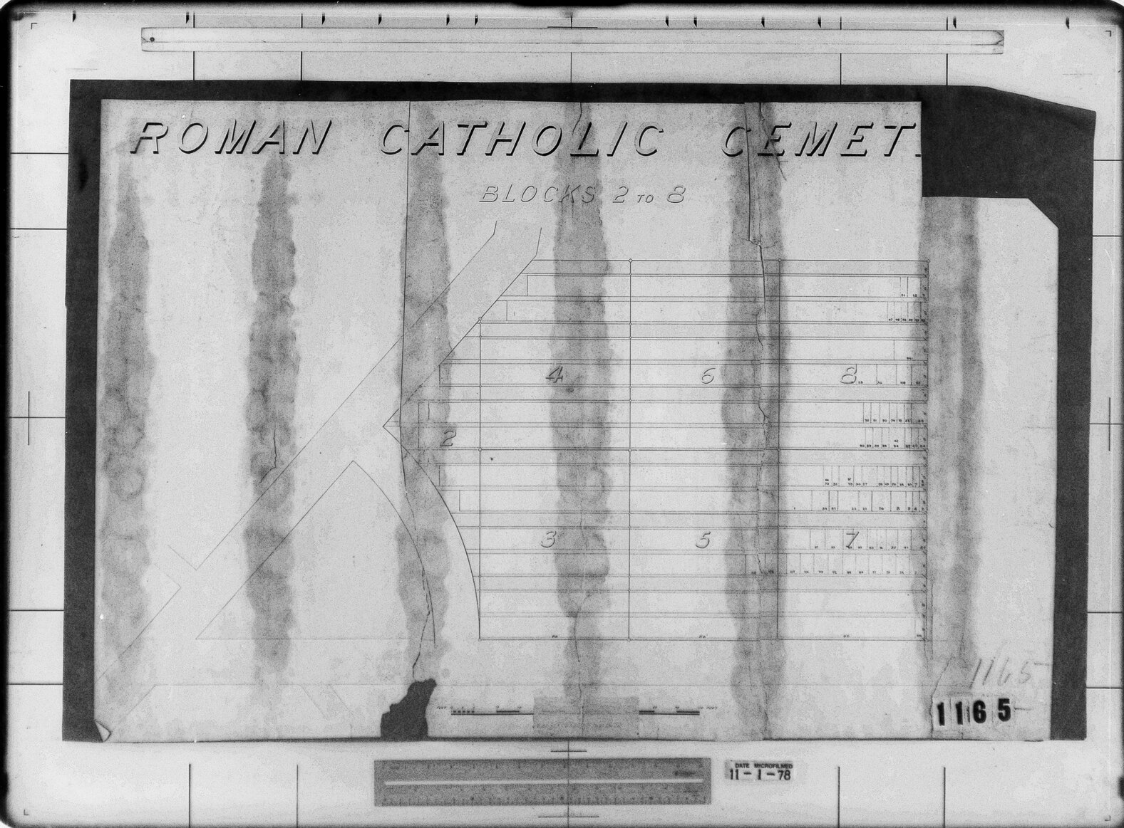 Karori Cemetery, Roman Catholic, Division Blocks 2 to 8