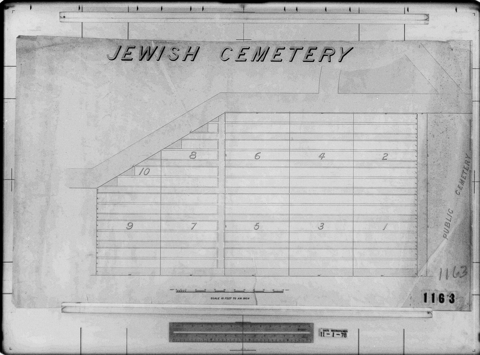Karori Cemetery, Jewish Division, Blocks 1 to 10