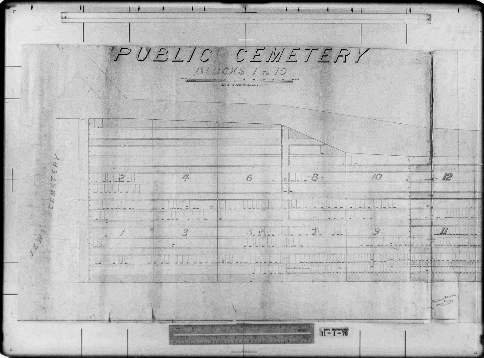 Karori Cemetery, Public Division, Blocks 2 to 19