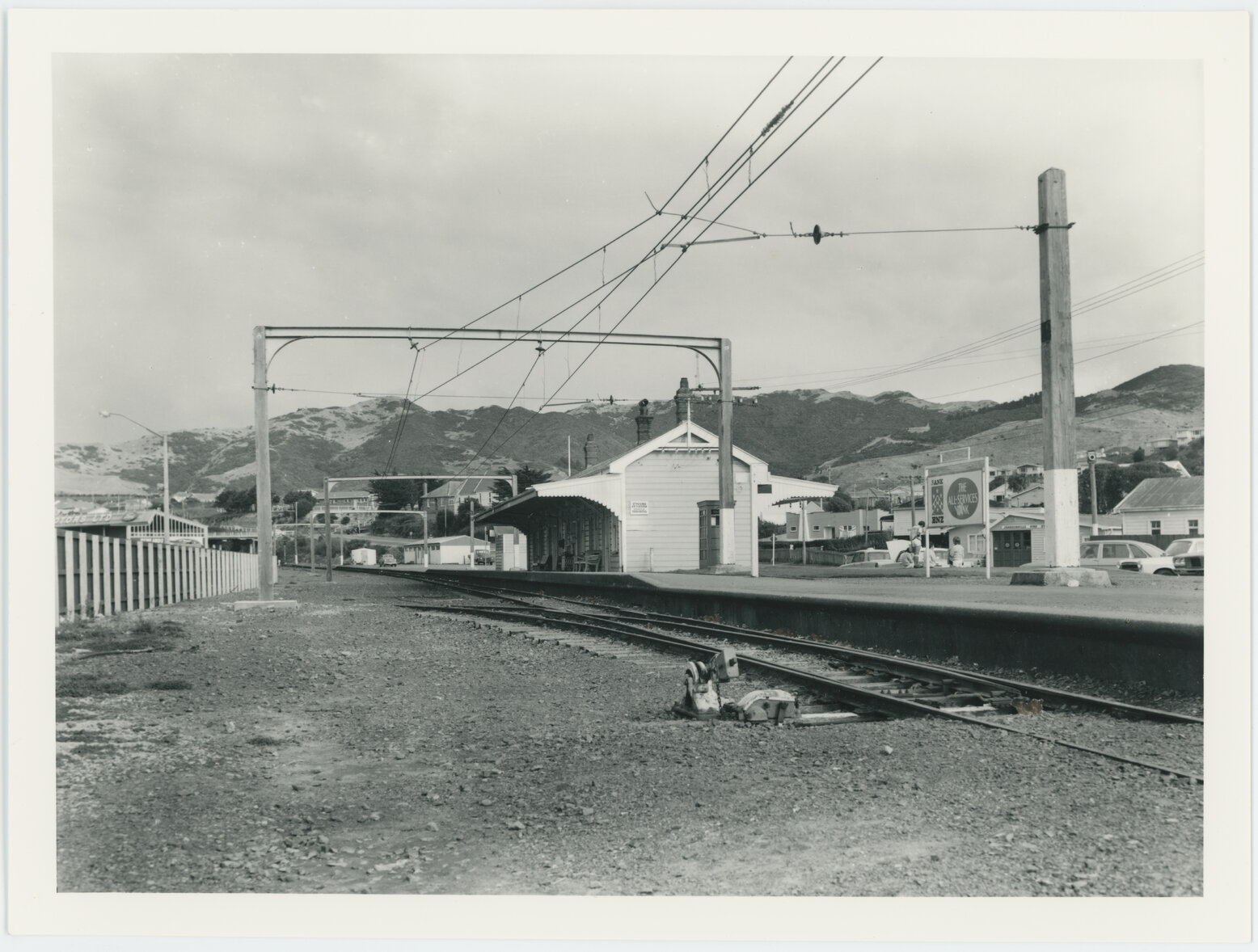 Johnsonville Railway Station, view looking south