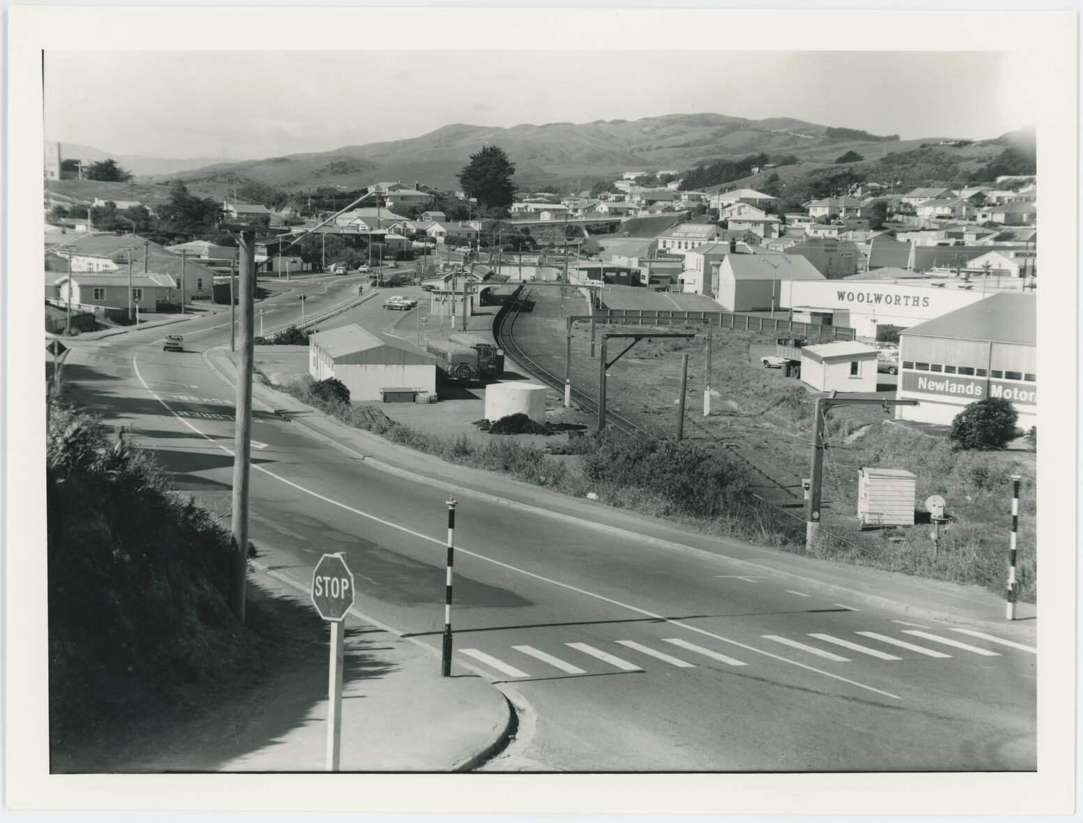 Johnsonville Railway Station, view looking north