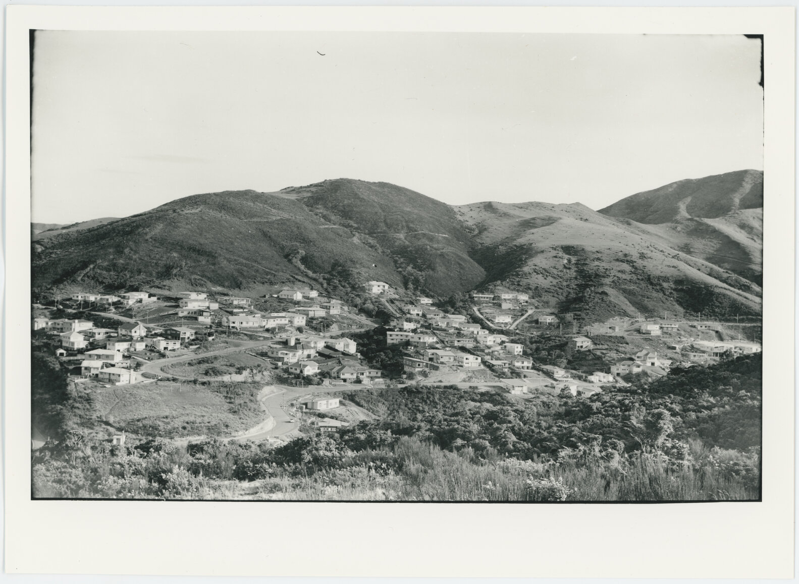 Crofton Downs, view from Heke Street