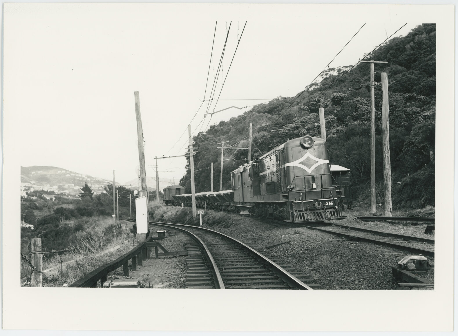 Ballast train, Johnsonville Railway Line, Ngaio