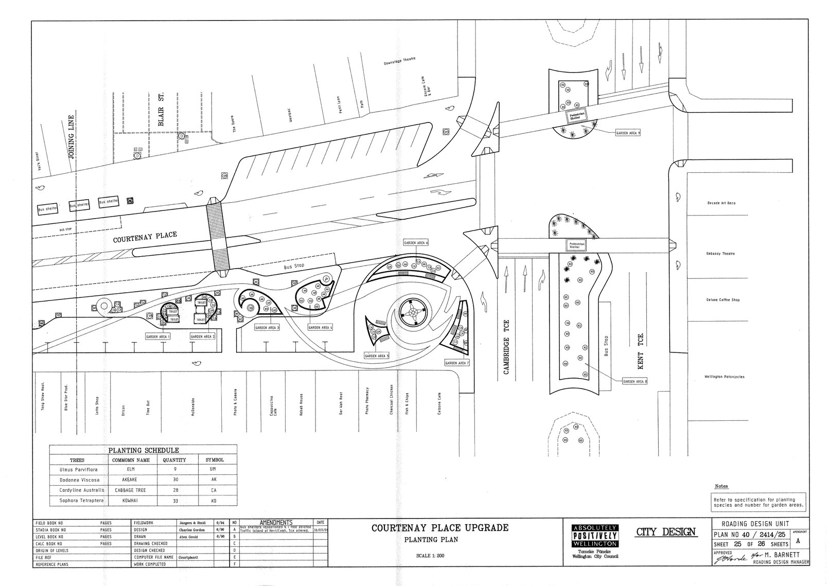 Courtenay Place Upgrade