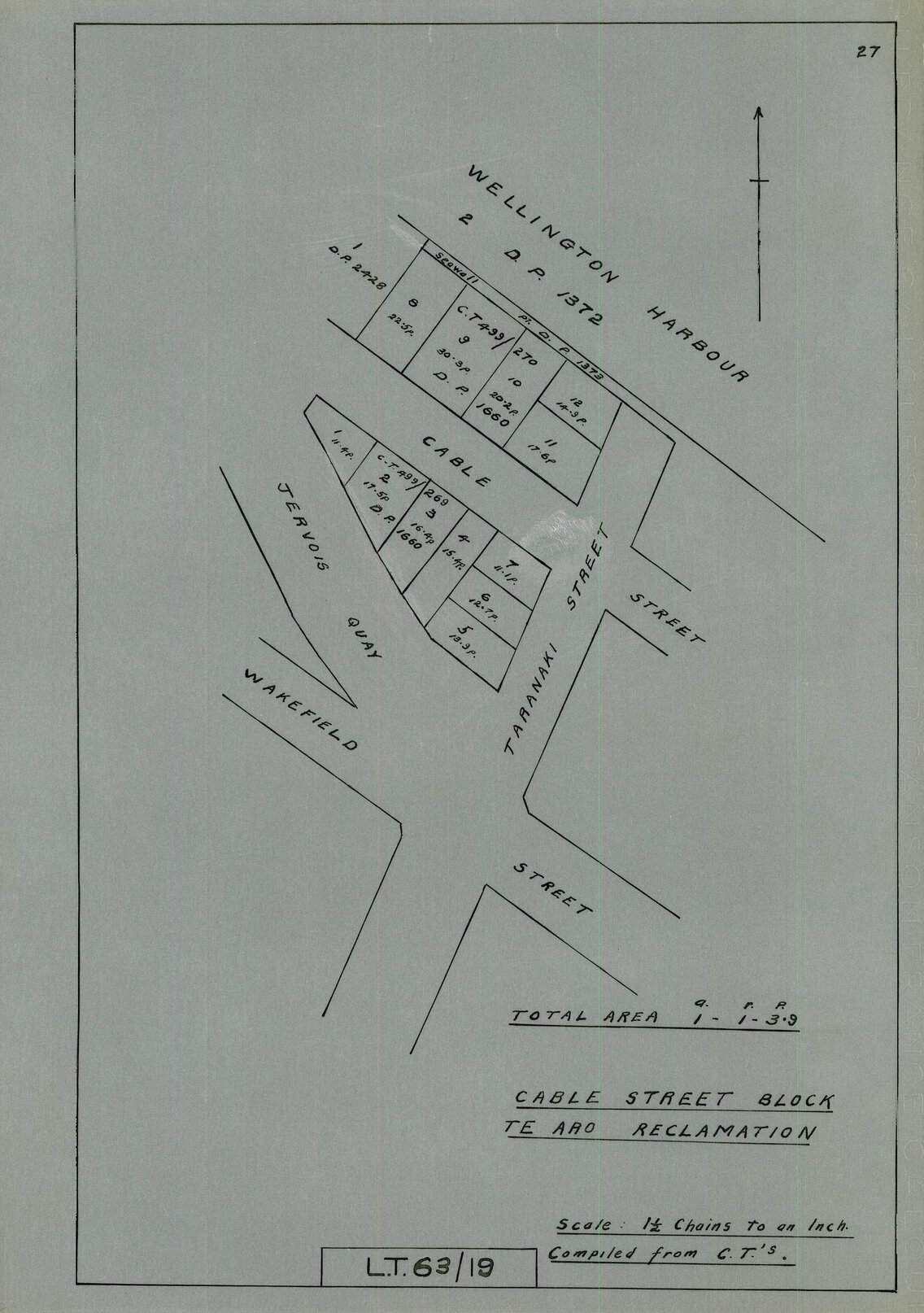 Cable Street Block. Te Aro Reclamation