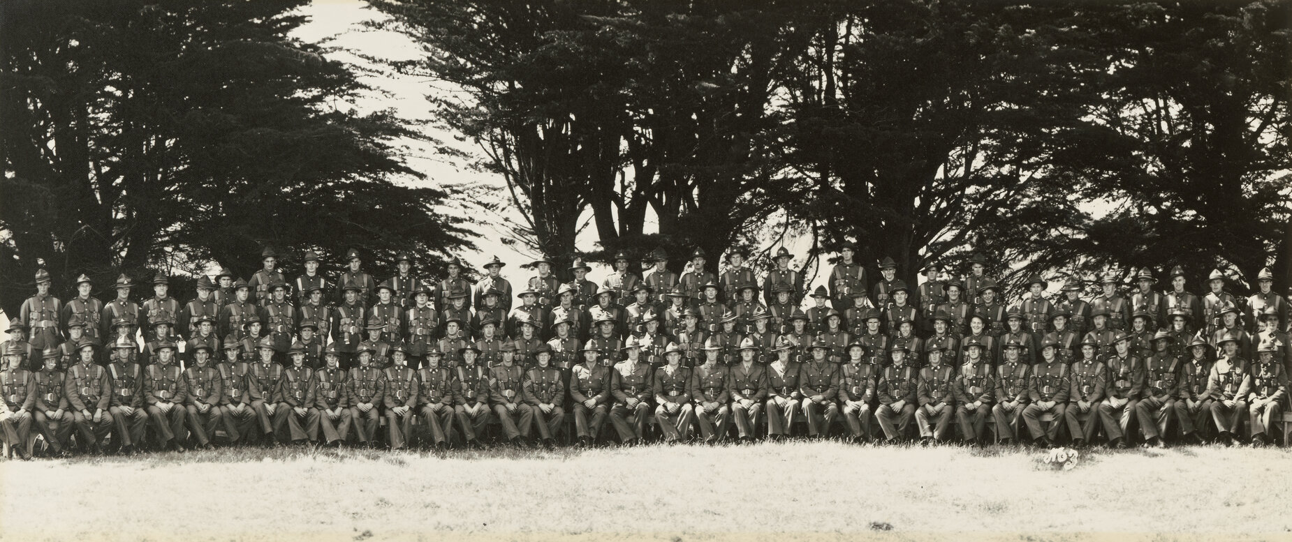 The Wellington Company 19th Wellington Battalion 2nd NZE at Trentham