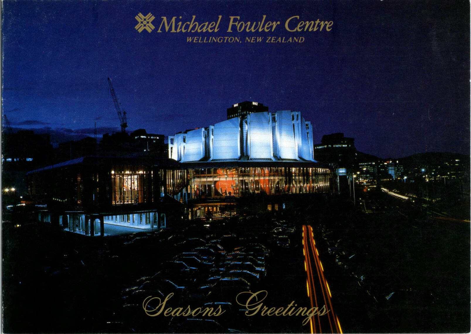 Greeting Card, Michael Fowler Centre