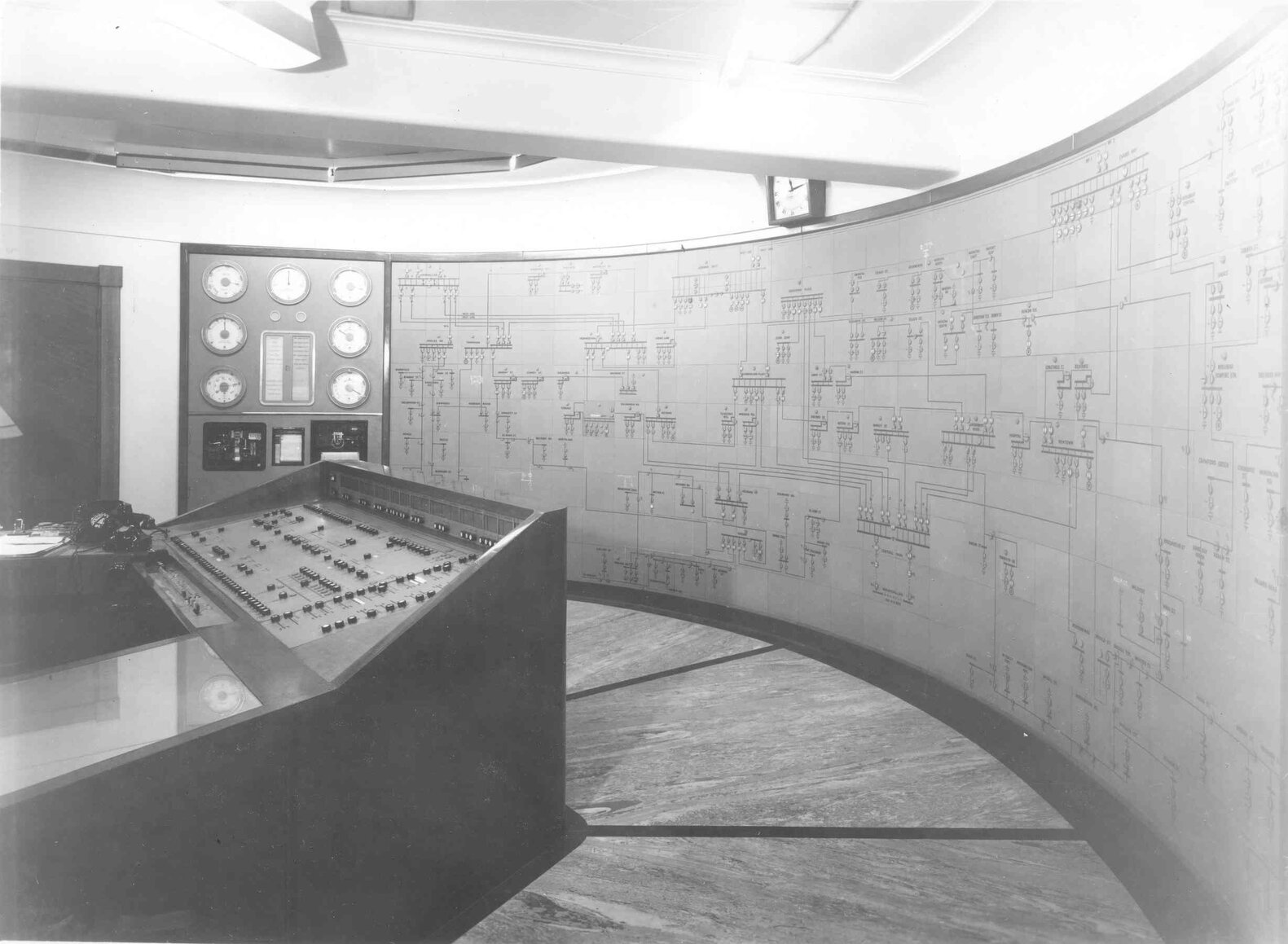 MED Control Room, Electricity House, Cuba Street