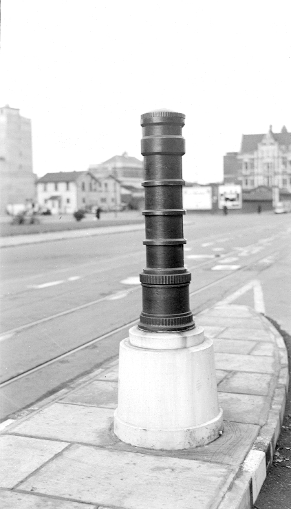 Tram Signal at Railway Station Tram Stop, Featherston Street
