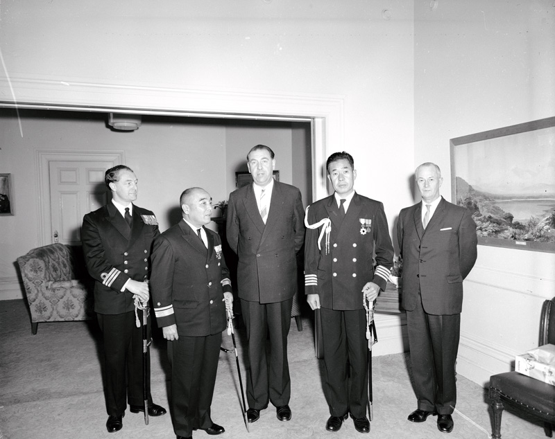 Admiral Nagai, Japanese Defence Squadron