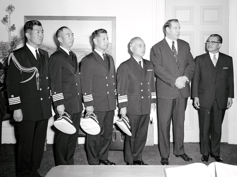 Japanese Navy Officers