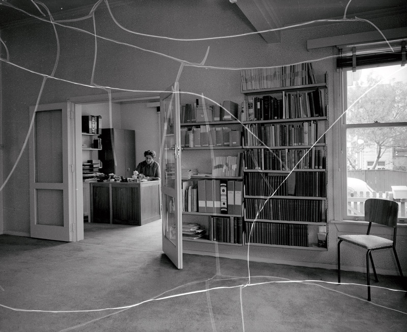 NZ Library Association (Building in Burnell Avenue-occupied 1961), interior