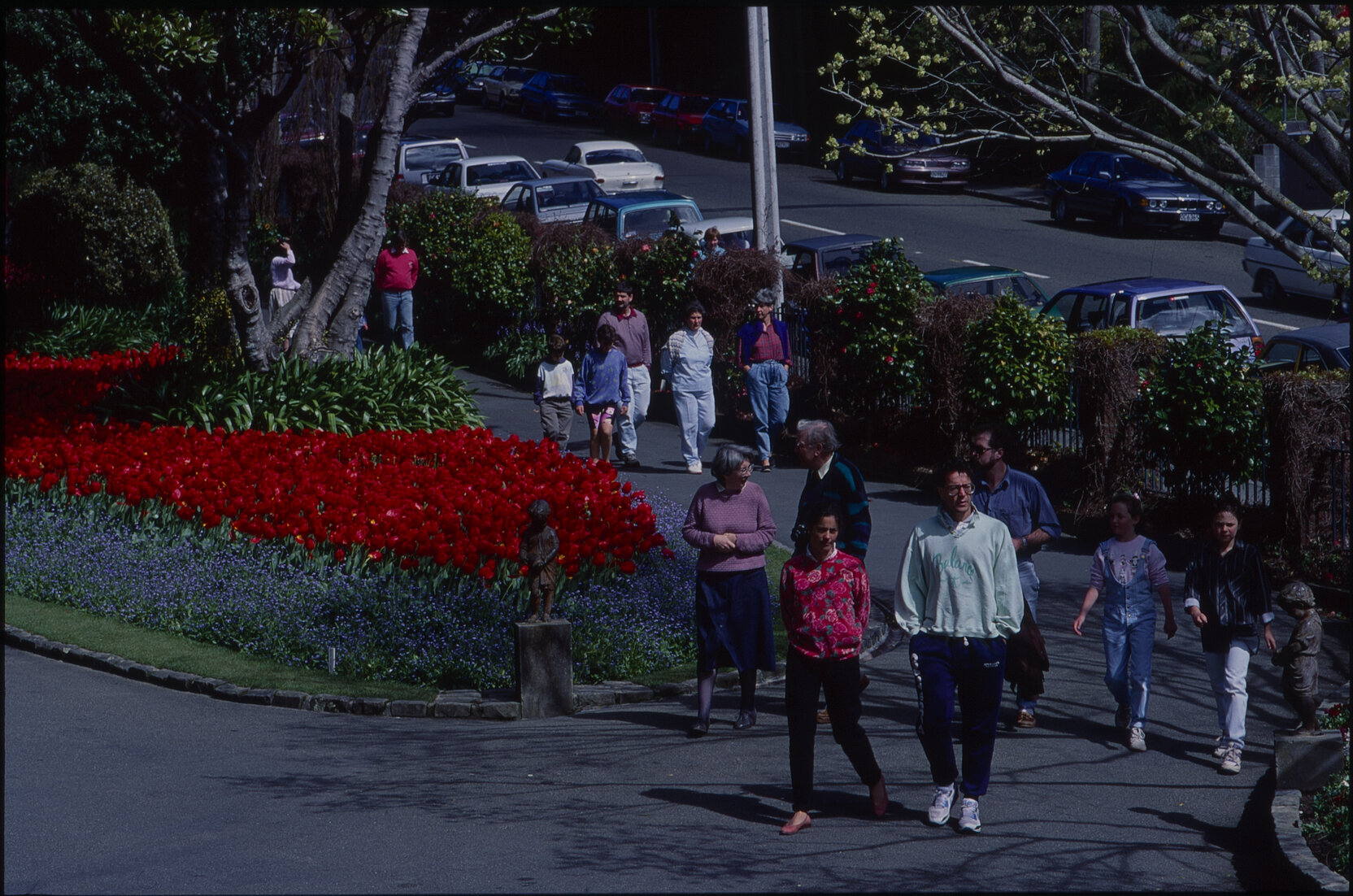 Botanical Gardens, visitors