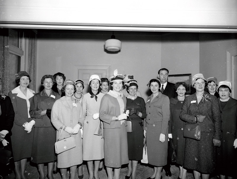 Ms NZ Contest finalists. Winner Ms Sicely (center front)