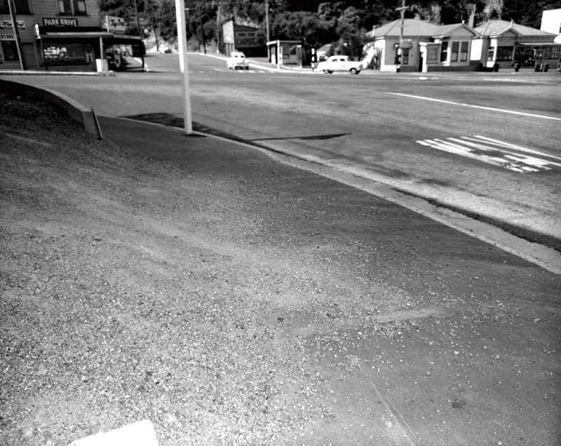 Traffic Damage: car damages, fence