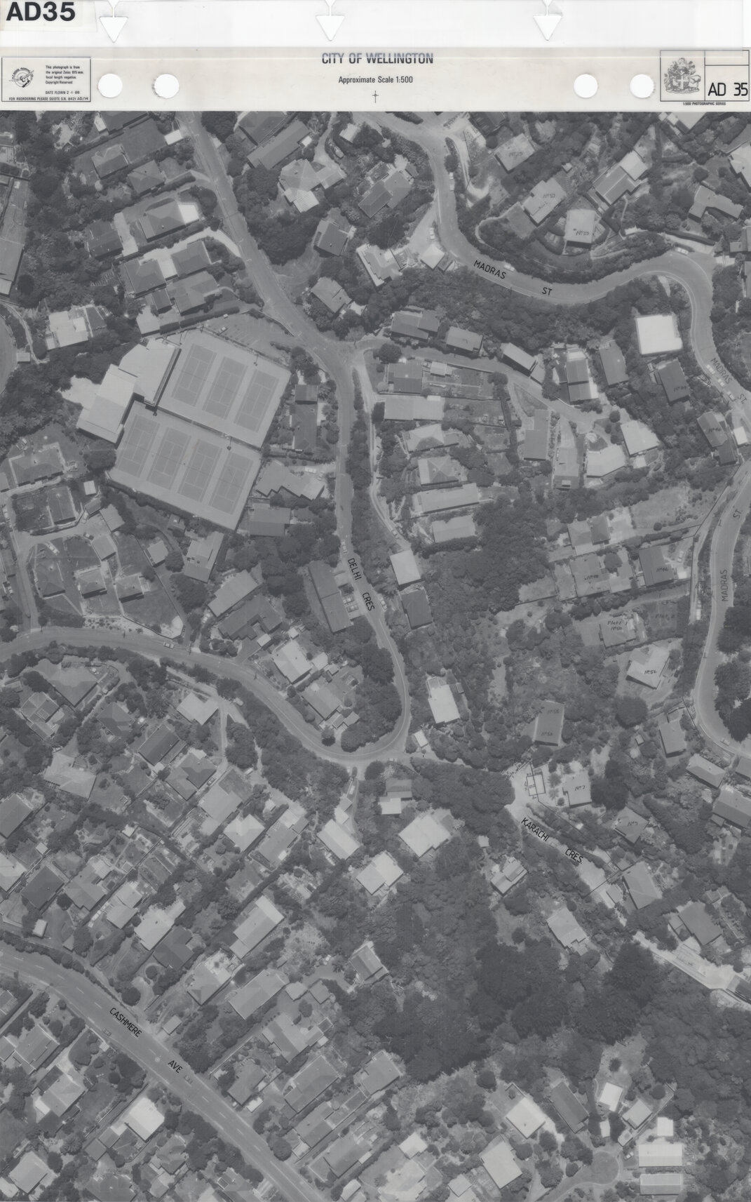 Aerial transparency, Sheet AD35