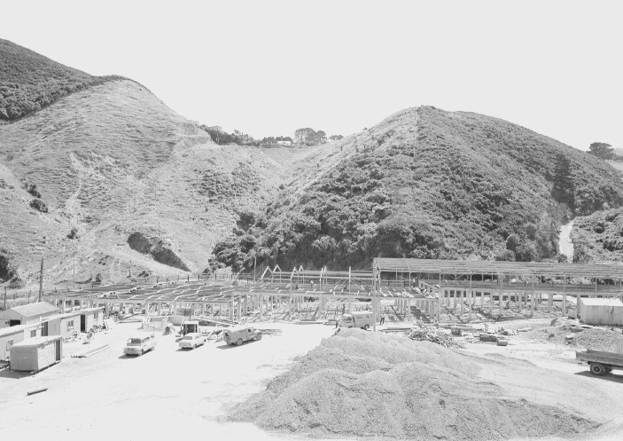 Abattoir, new building under construction