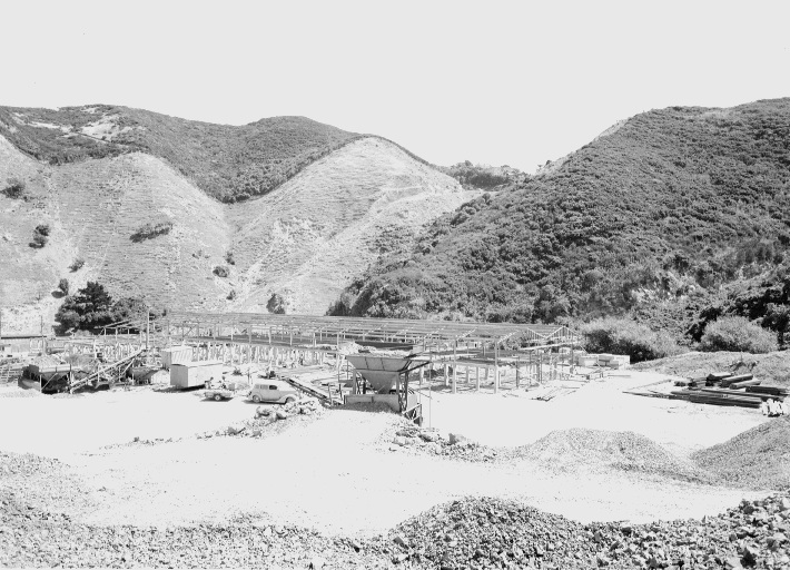Abattoir, new building under construction