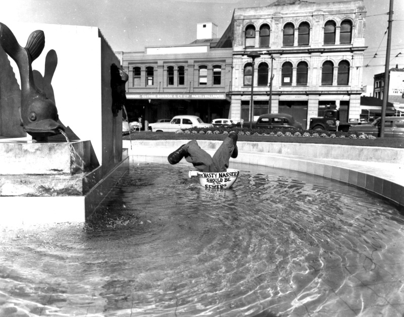 April Fools Day prank, Civic Square