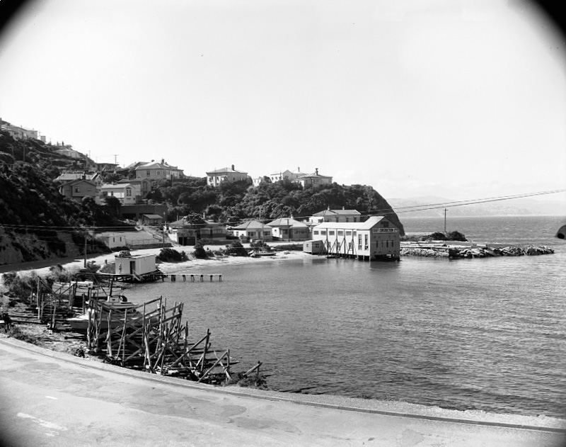 Boatshed of Craft Construction Ltd (boat builders), Balaena Bay