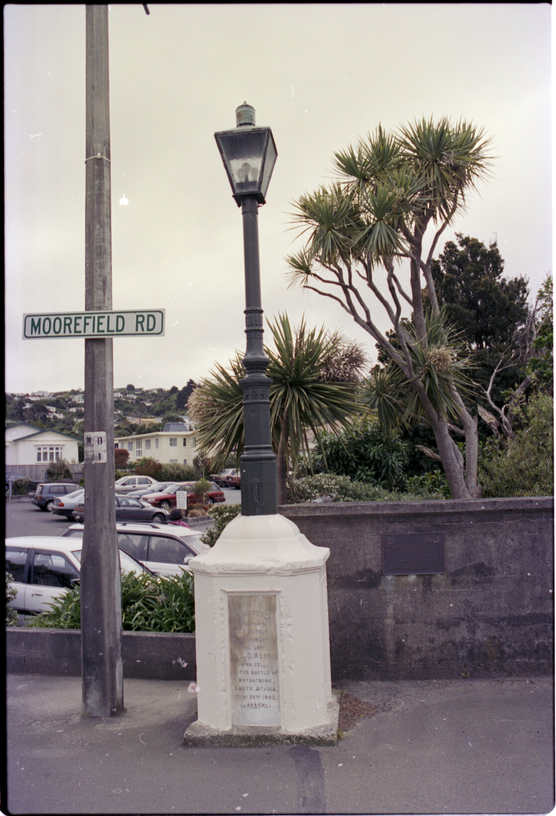 Trooper Retter Memorial, Moorefield Road, Johnsonville
