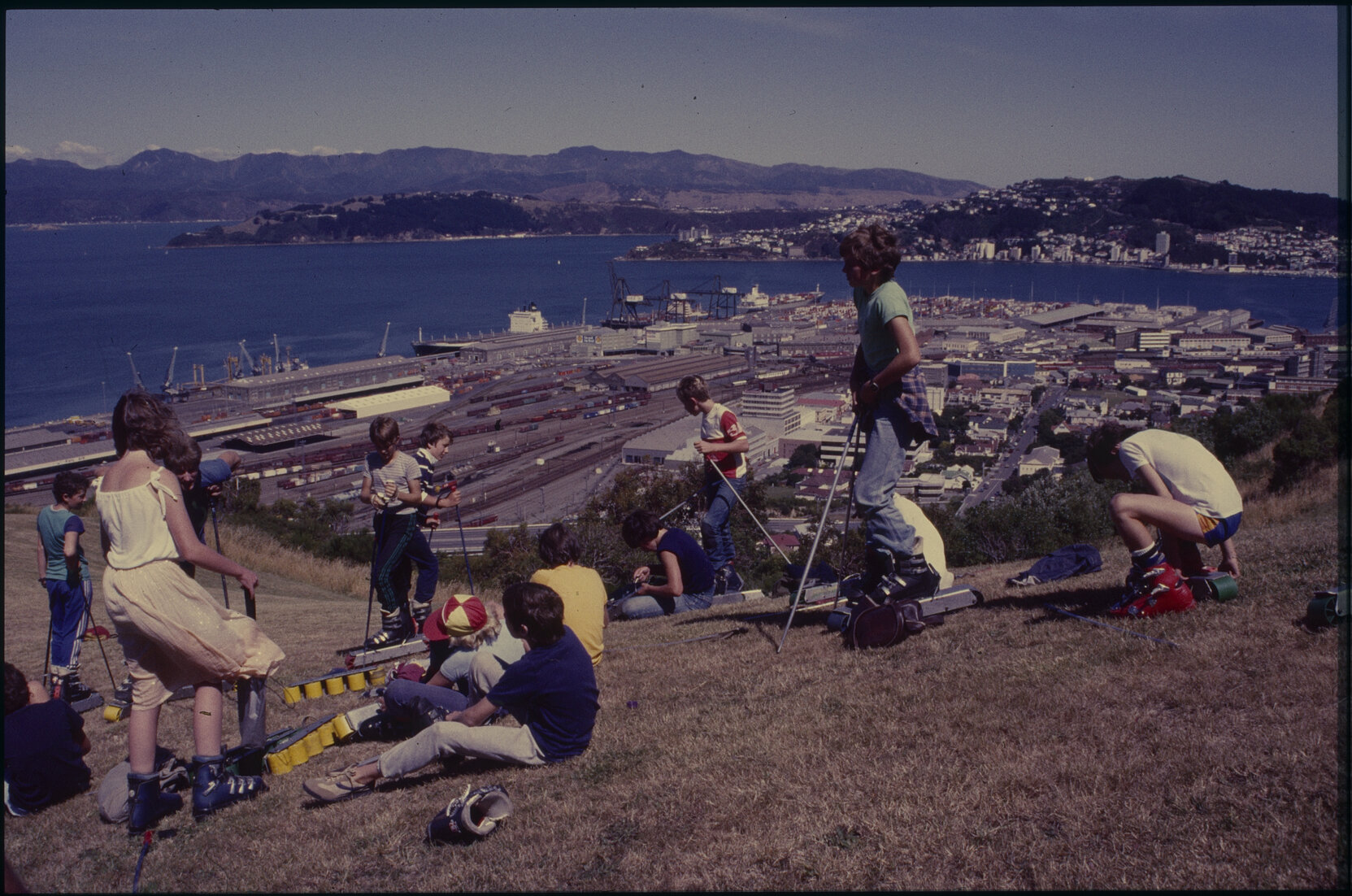 Summer City, grass ski-ing