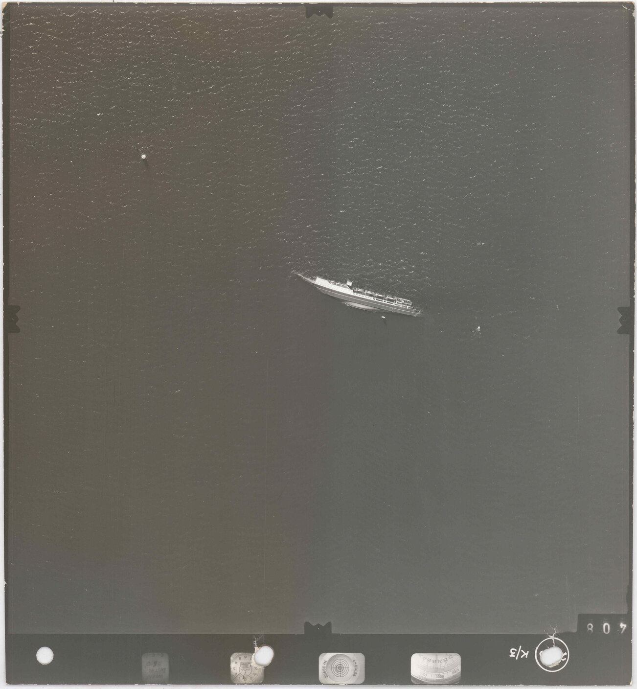 Aerial Contact Print, Sheet K3