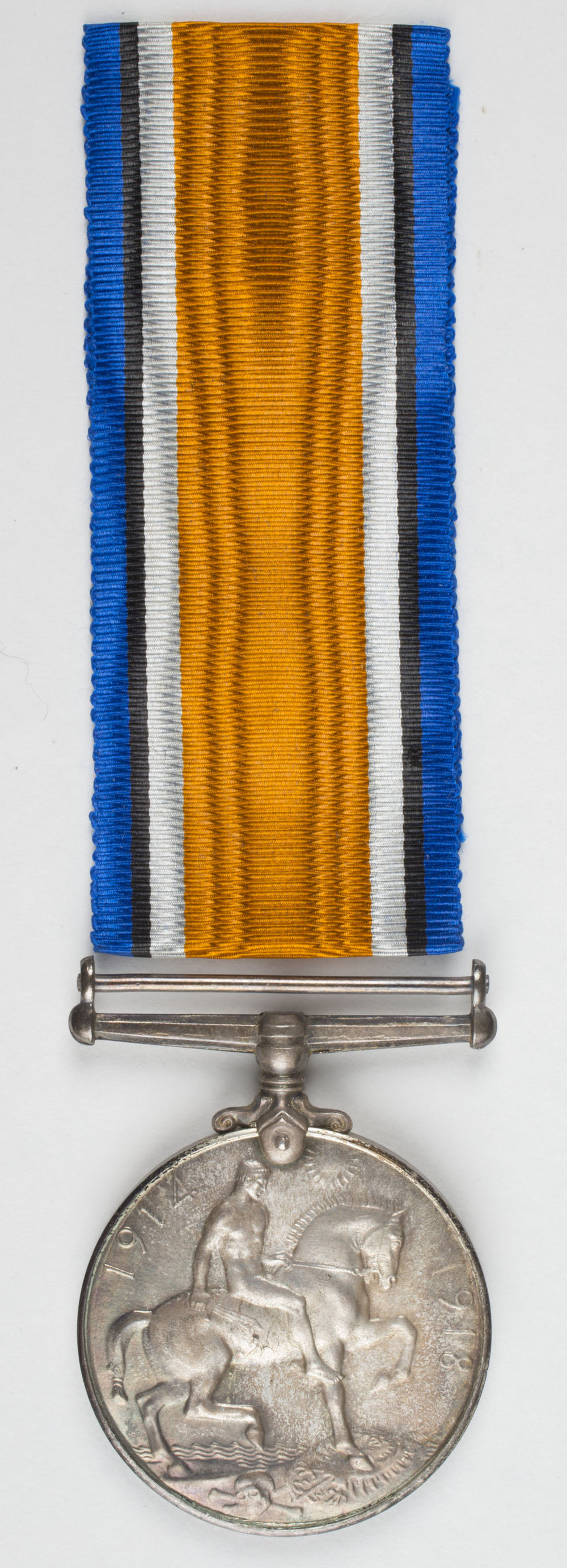 British War Medal and ribbon Temporary Corporal Francis William Desmond 8/2896