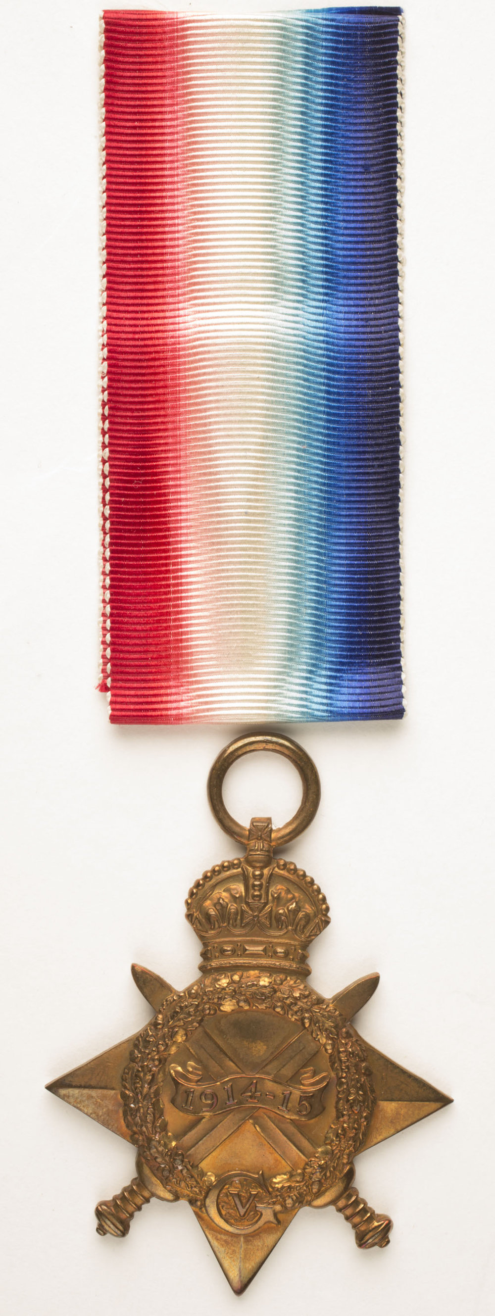 1914-1915 Star and ribbon Temporary Corporal Francis William Desmond 8/2896