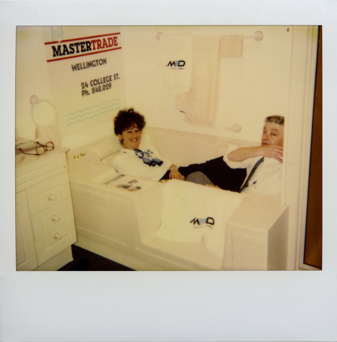 MED Capital Power Staff in a display bath