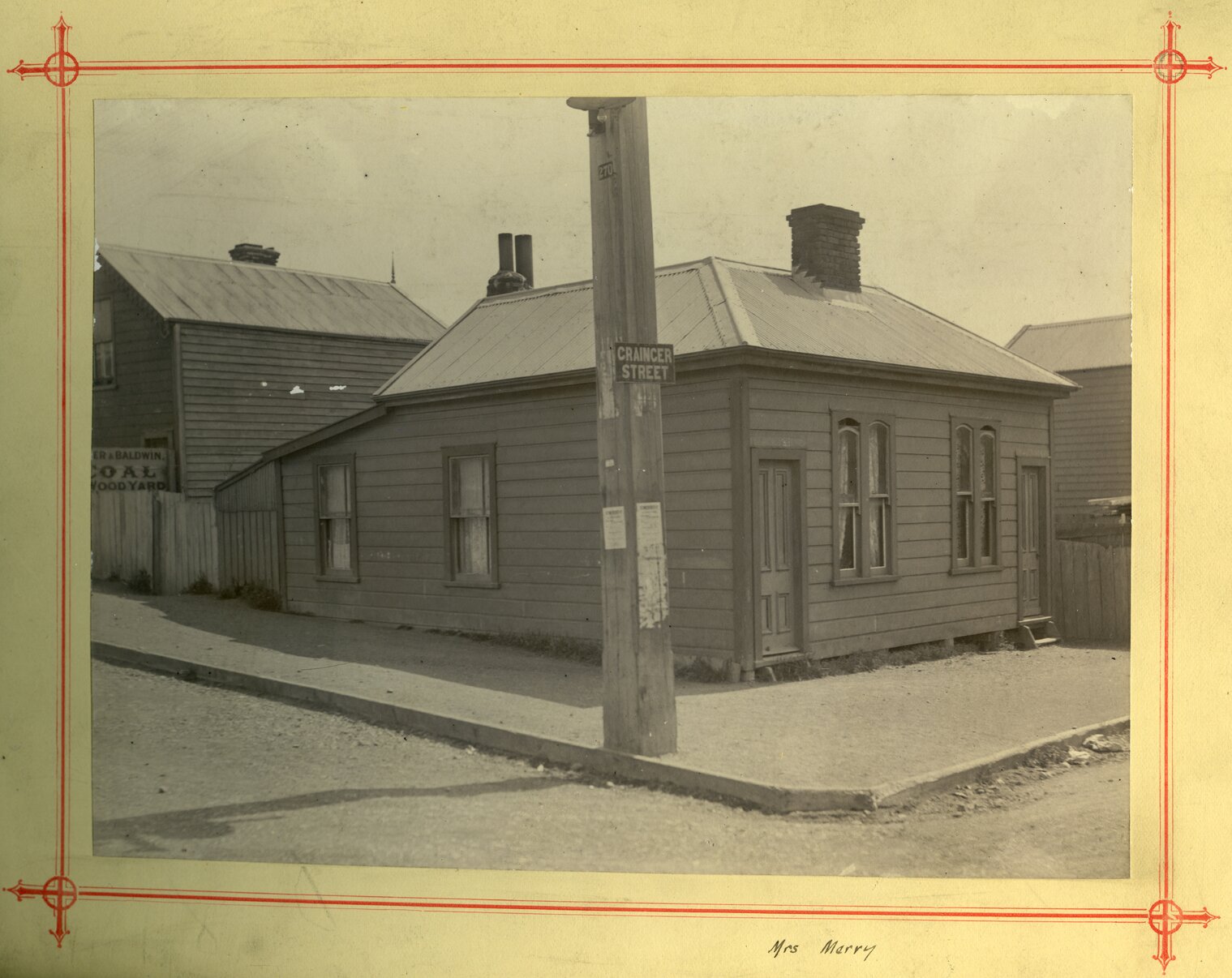 Corner Grainger Street and Cambridge Terrace, South-west facing